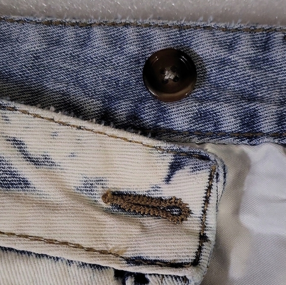 NWOT MacyMccoy (Australia) Wrap Style Assymetrical Denim Mini Skirt - Picture 10 of 12